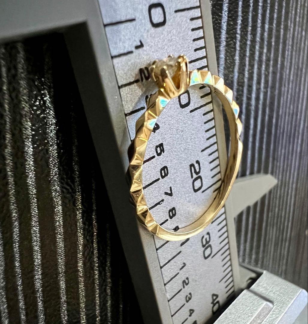 【値下げ】18金レディースダイヤリング　#10 大セール❣️