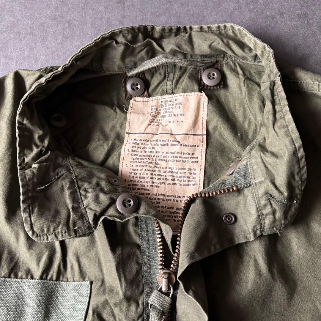 70s M-65 フィッシュテールパーカー モッズコート　Mサイズ
