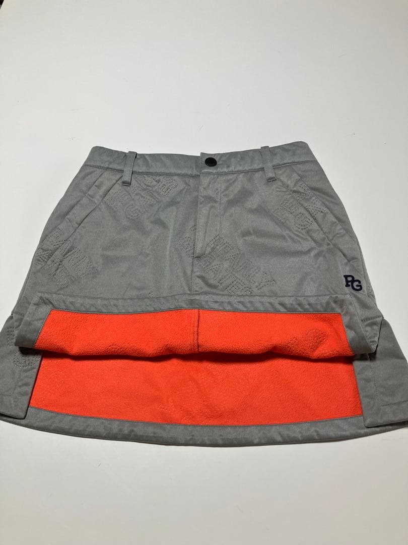 パーリーゲイツ　レディース　暖スカート　サイズ00 美品　秋冬