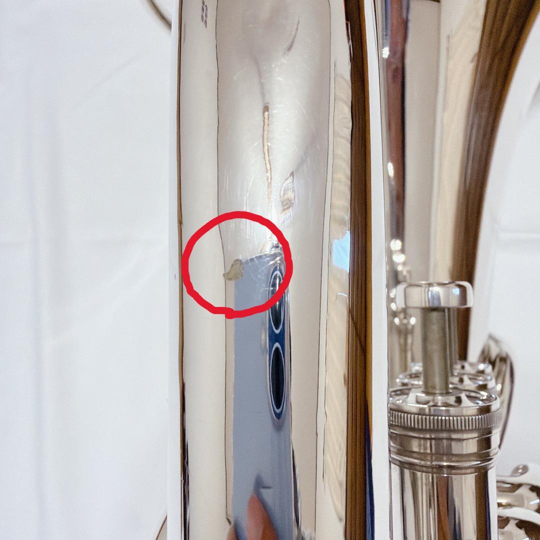 英国製ベッソン Besson ユーフォニアム BE765 銀メッキ 動作良好