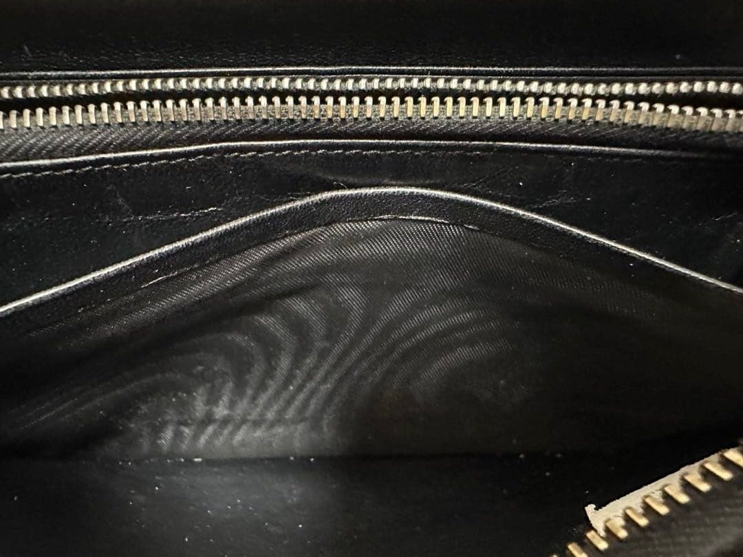 【付属品付】ボッテガヴェネタ ラウンドファスナー/ラム/黒/2️⃣✨✨✨