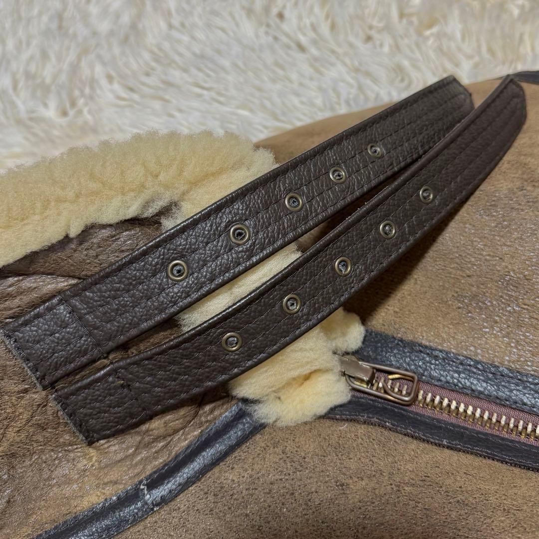 AVIREX B-3 フライトジャケット　USA製　40 ボア　　　ムートン