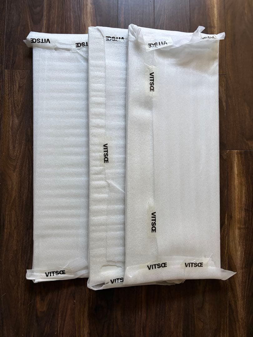 VITSOE 606 キャビネット天板 ホワイト 幅90奥行36cm 3枚セット