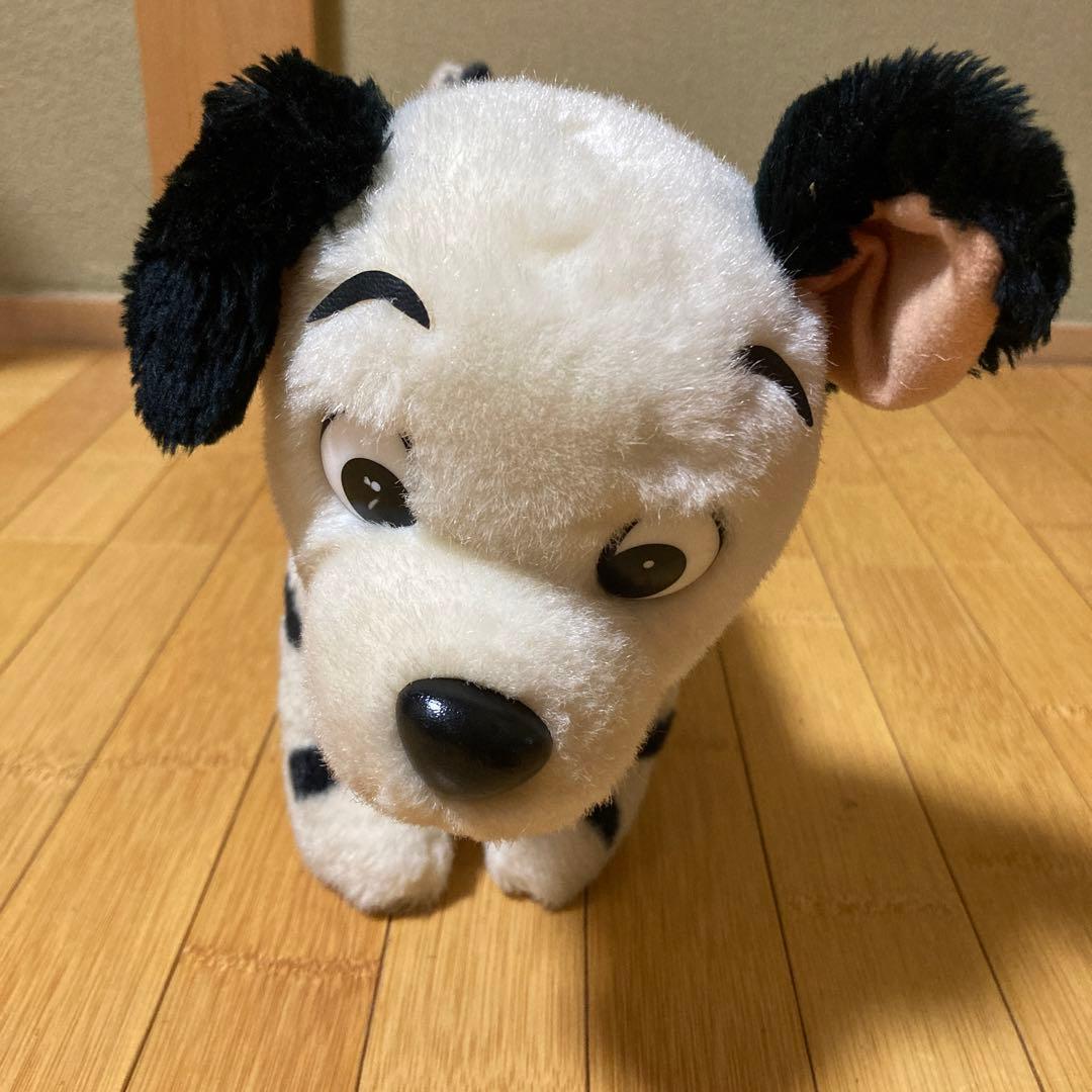 ディズニー 101匹わんちゃん ぬいぐるみ ダルメシアン 黄色の首輪