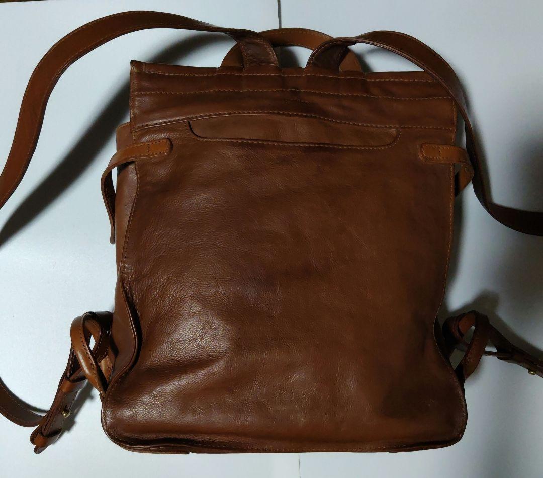 genten　レザー　リュック