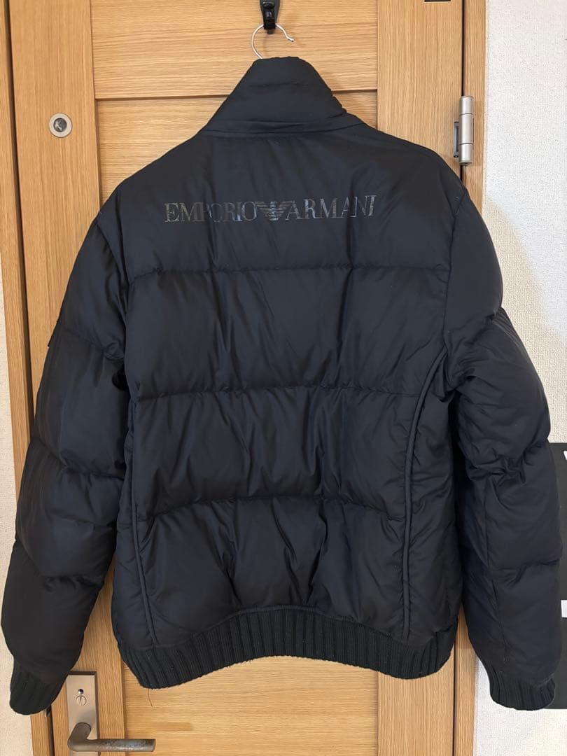 t*o様 EMPORIO ARMANI ブラック ダウンジャケット
