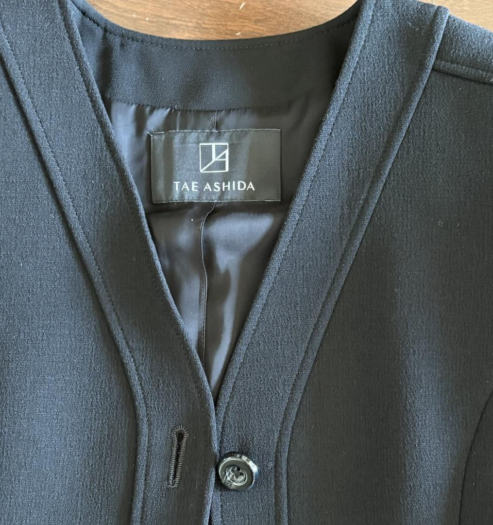 TAE ASHIDA ブラックロングコート　サイズ７