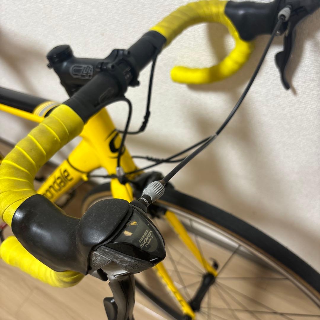 キャノンデール caad8 48サイズ 8.8g イエロー ロードバイク