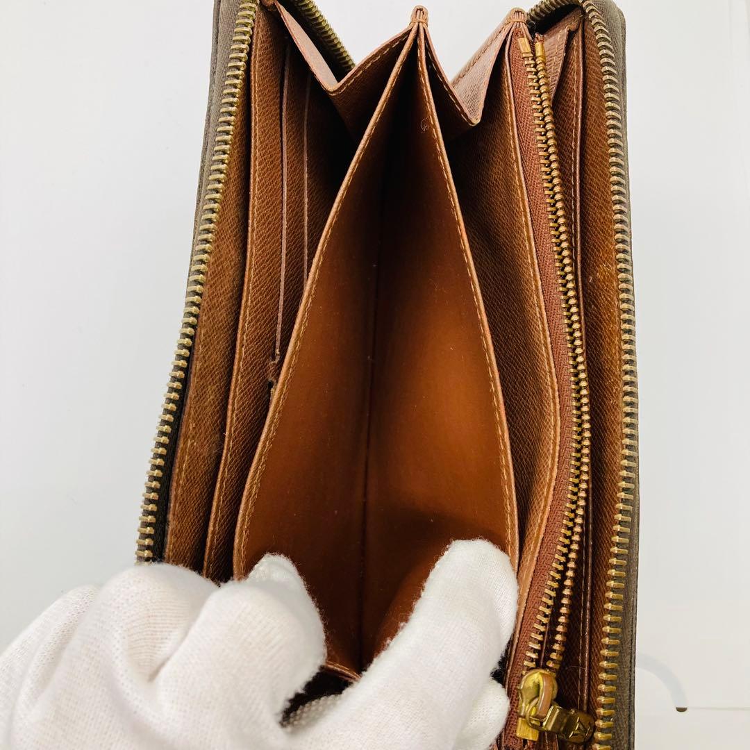 ルイヴィトン モノグラム ジッピーウォレット 長財布 財布 男 女 A829