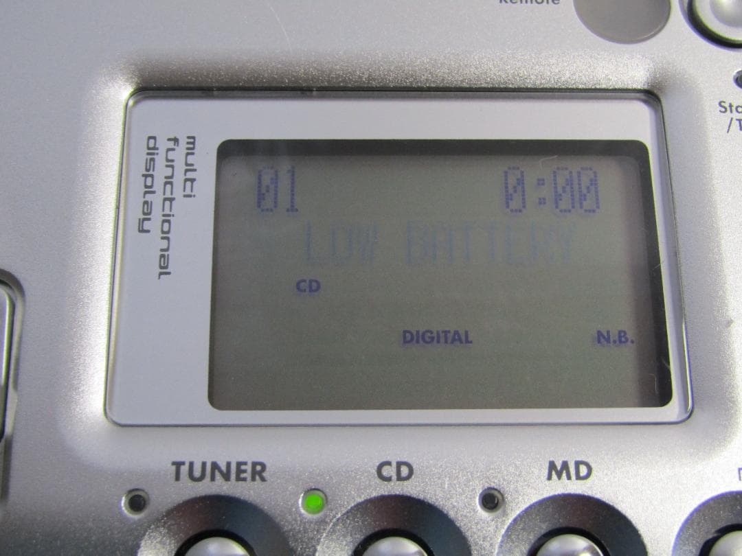 A3507 KENWOOD MDX-J9 CD/MD プレーヤー