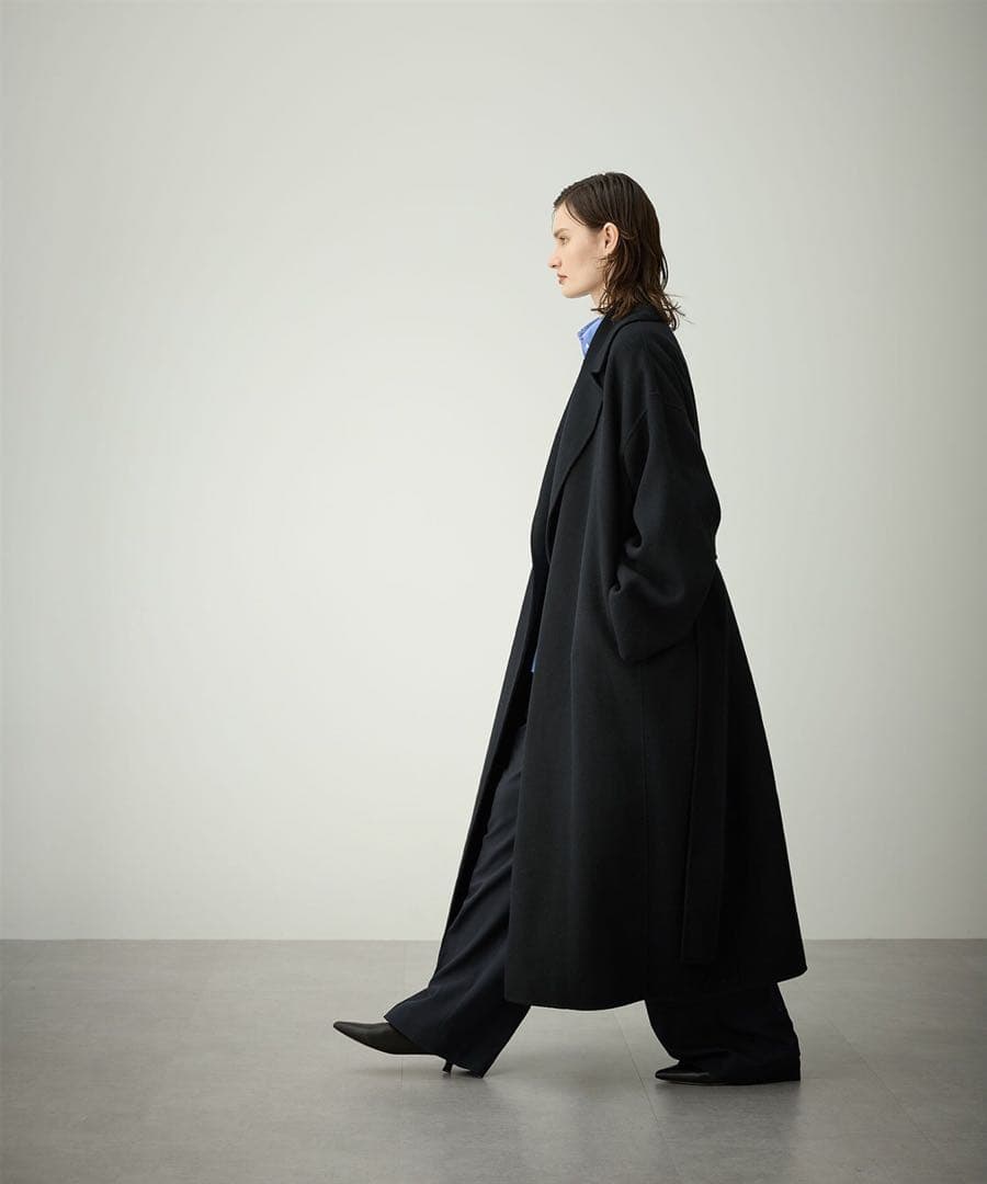 【専用】N.O.R.C ウールメルトンロングリバーコート