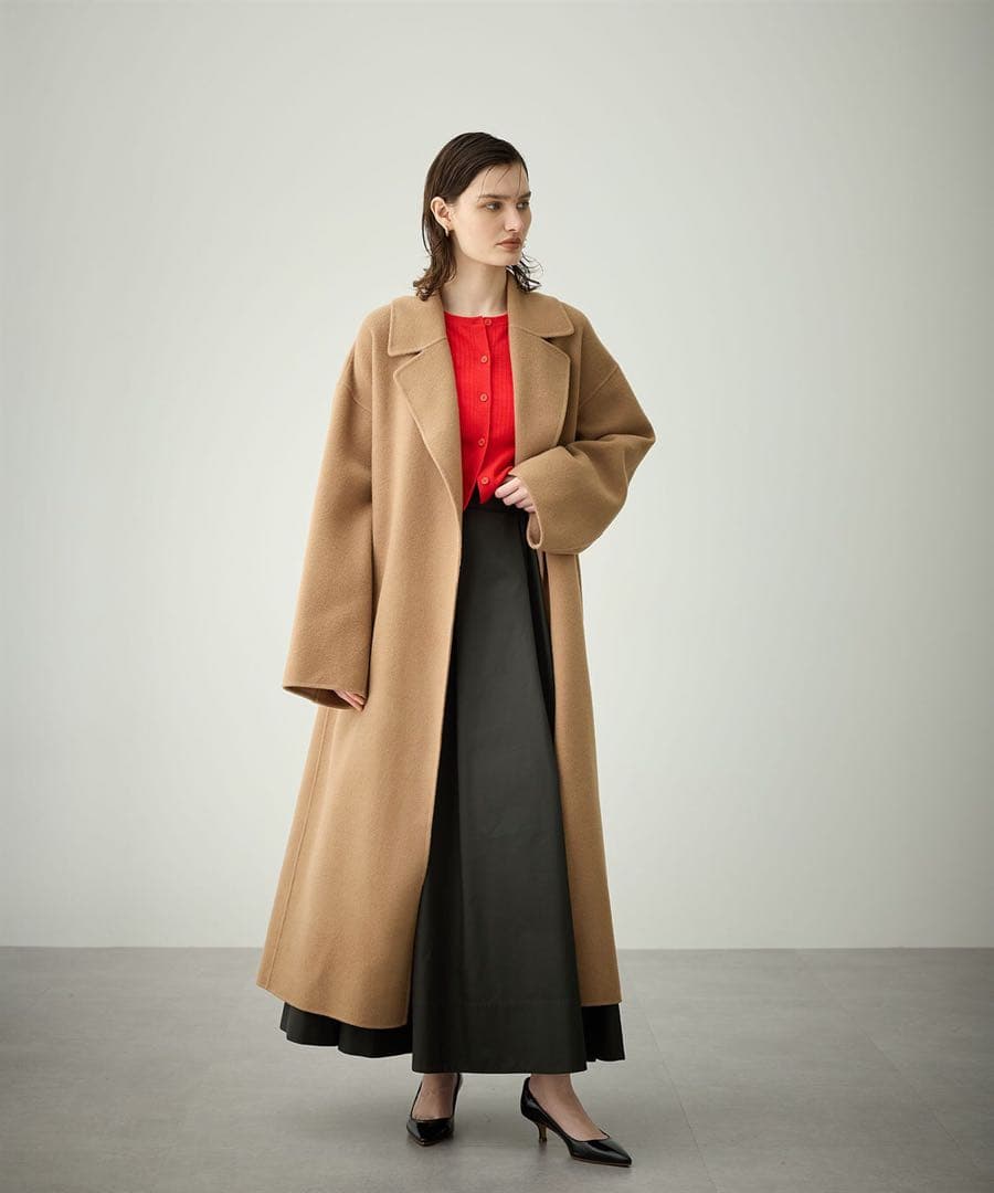 【専用】N.O.R.C ウールメルトンロングリバーコート