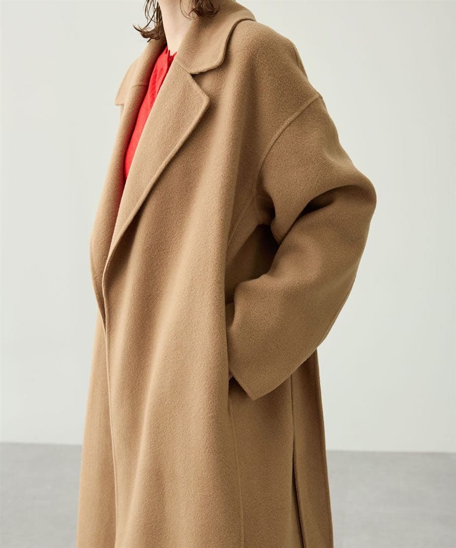 【専用】N.O.R.C ウールメルトンロングリバーコート