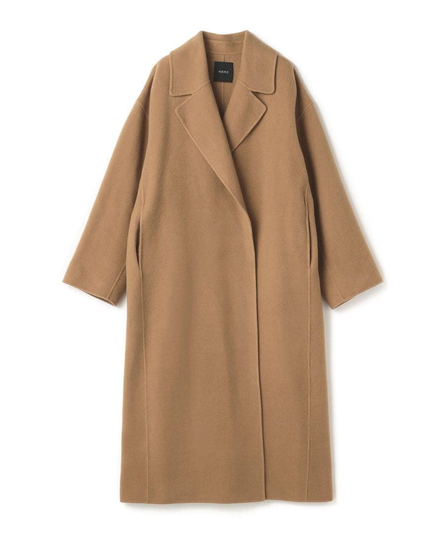 【専用】N.O.R.C ウールメルトンロングリバーコート