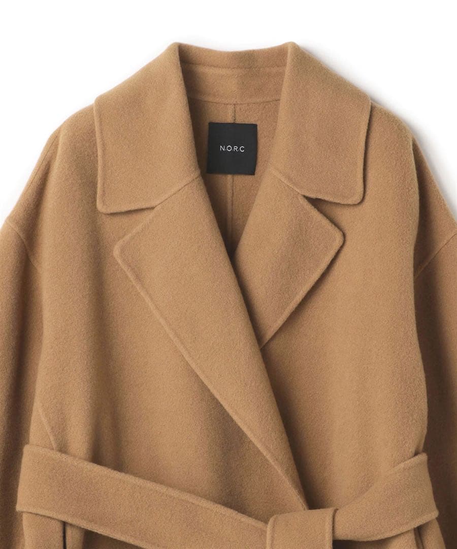 【専用】N.O.R.C ウールメルトンロングリバーコート