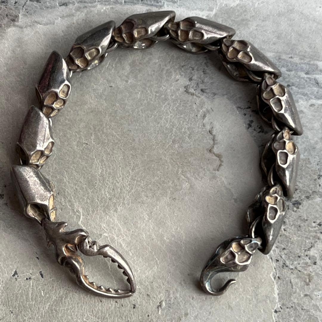 ヴィンテージ VINTAGE ヴェノム リンク チェーン シルバー ブレスレット