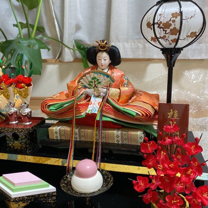 雛人形 久宝堂 桂鳳 作 節約 値下げ 久宝堂 雛人形 セット 平安桂鳳作