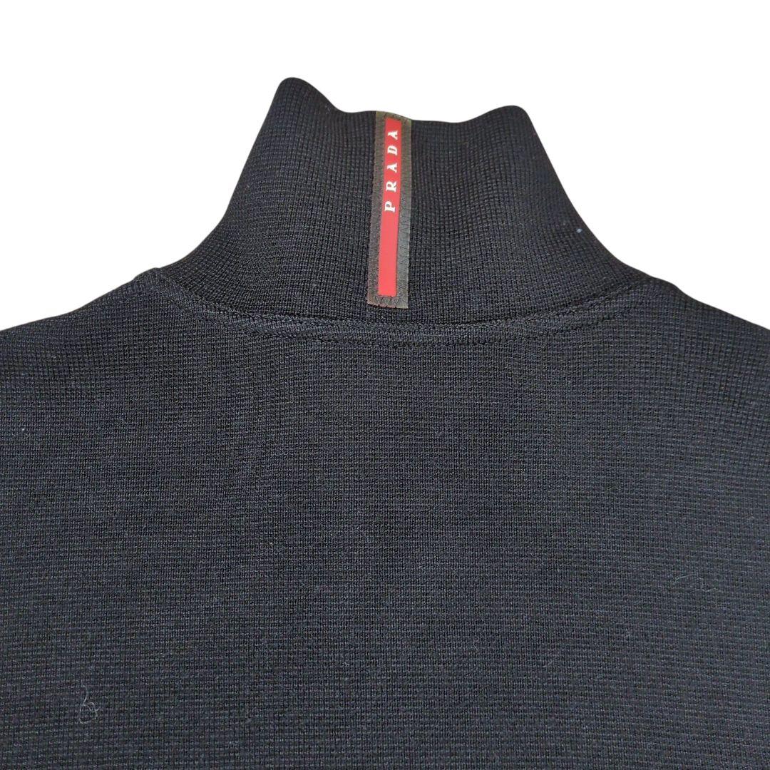 希少】PRADA SPORT ナイロン切替 ドライバーズニット - メルカリ