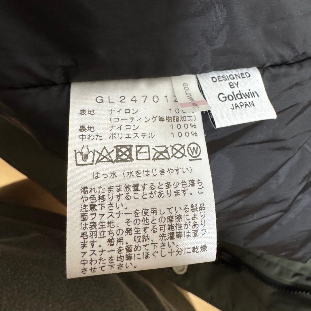 ゴールドウィン GOLDWIN 中綿 コート オリーブ サイズ3 パーテックス