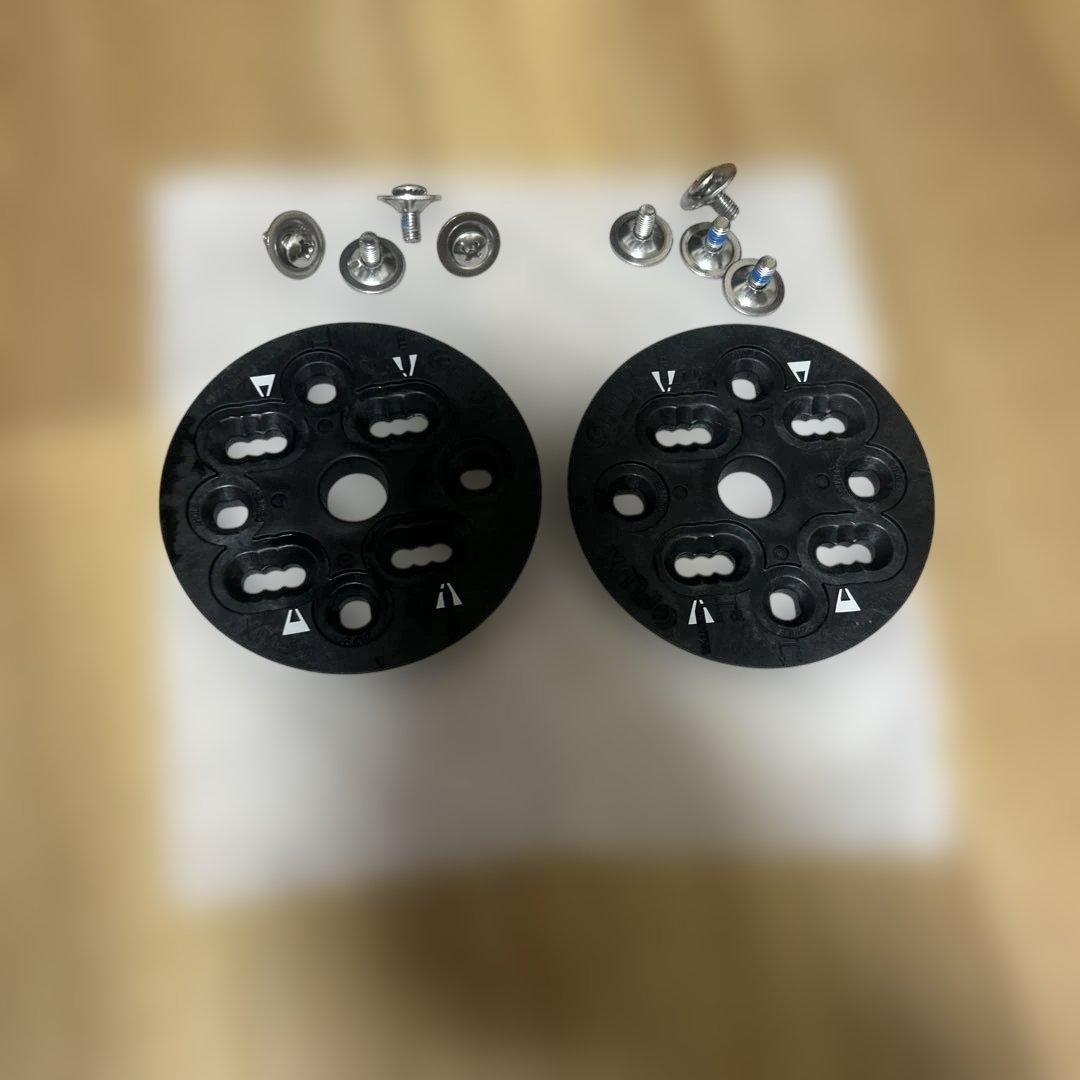 【美品】FLUX PR スノーボードビンディング ブラック/ホワイト