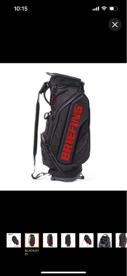 ブリーフィング ゴルフキャディバッグ CR-10 BRIEFING 国内正規品