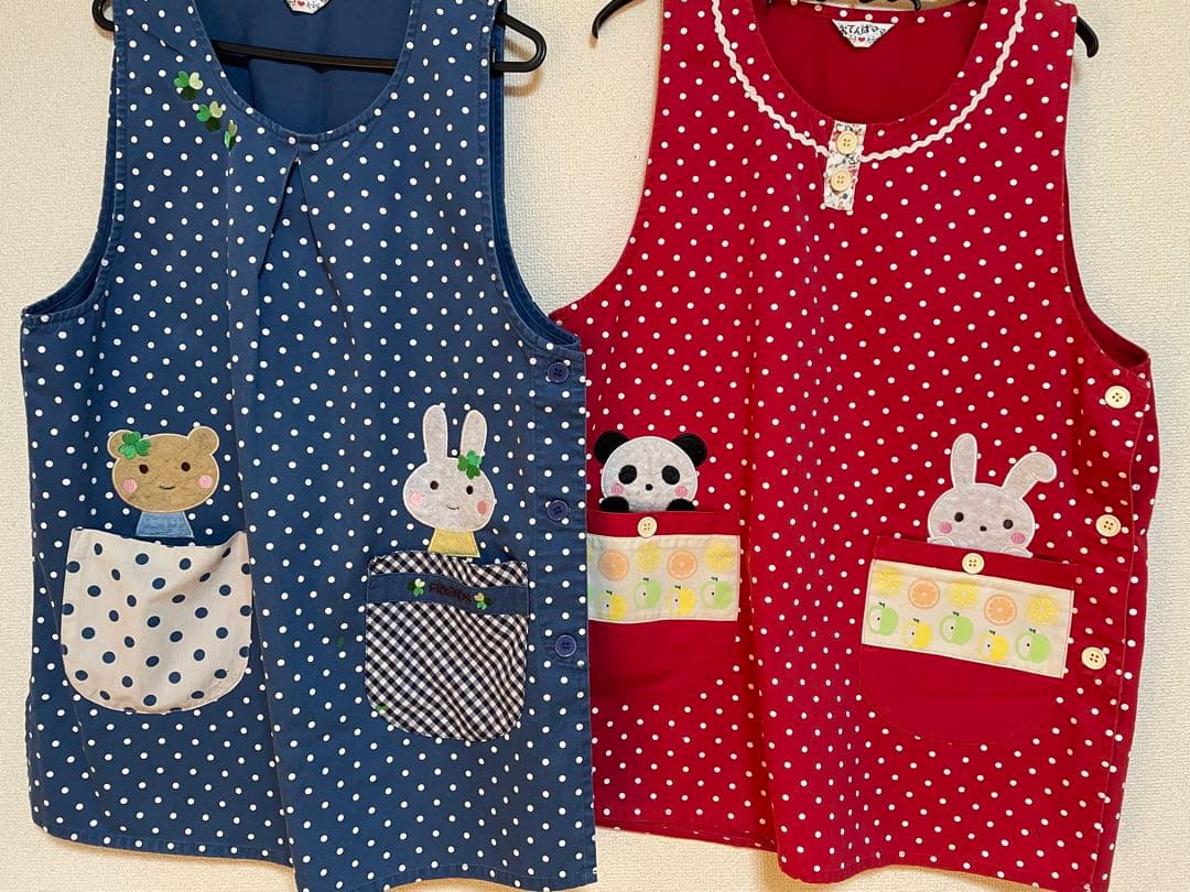 エプロン2点セット 保育 - メルカリ