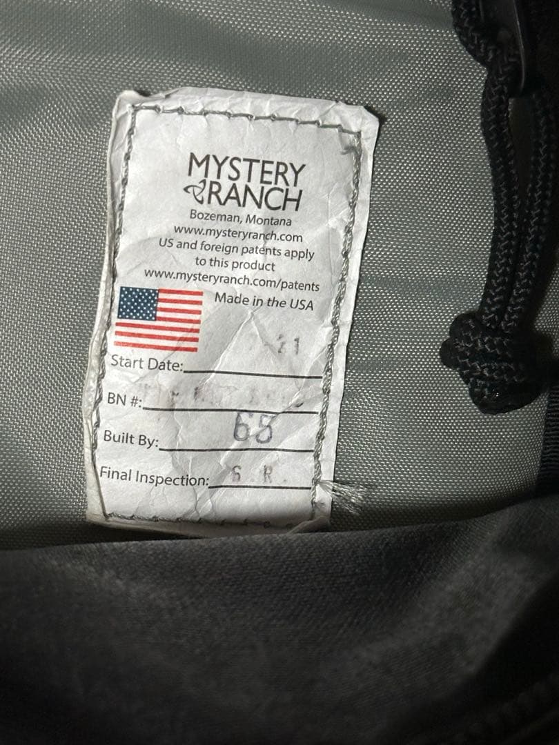 武*読様 正規品　MYSTERY RANCH ミステリーランチ　ヒップモンキー