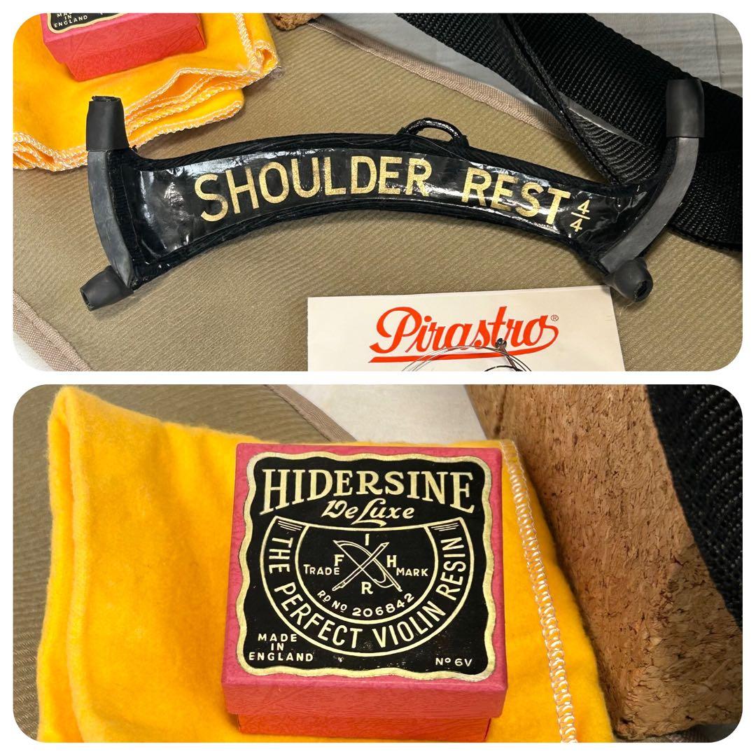 Suzuki バイオリン No.300 4/4 【肩当て・松脂・予備弦付】