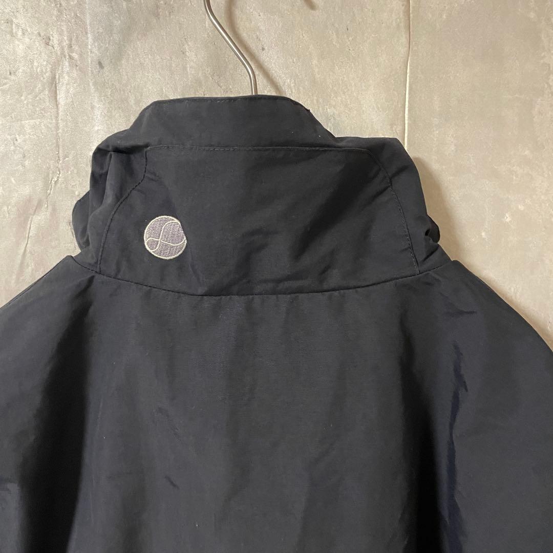 Burtonバートンスキーウェアスノーボードジャケット黒ブラック灰色グレー刺繍