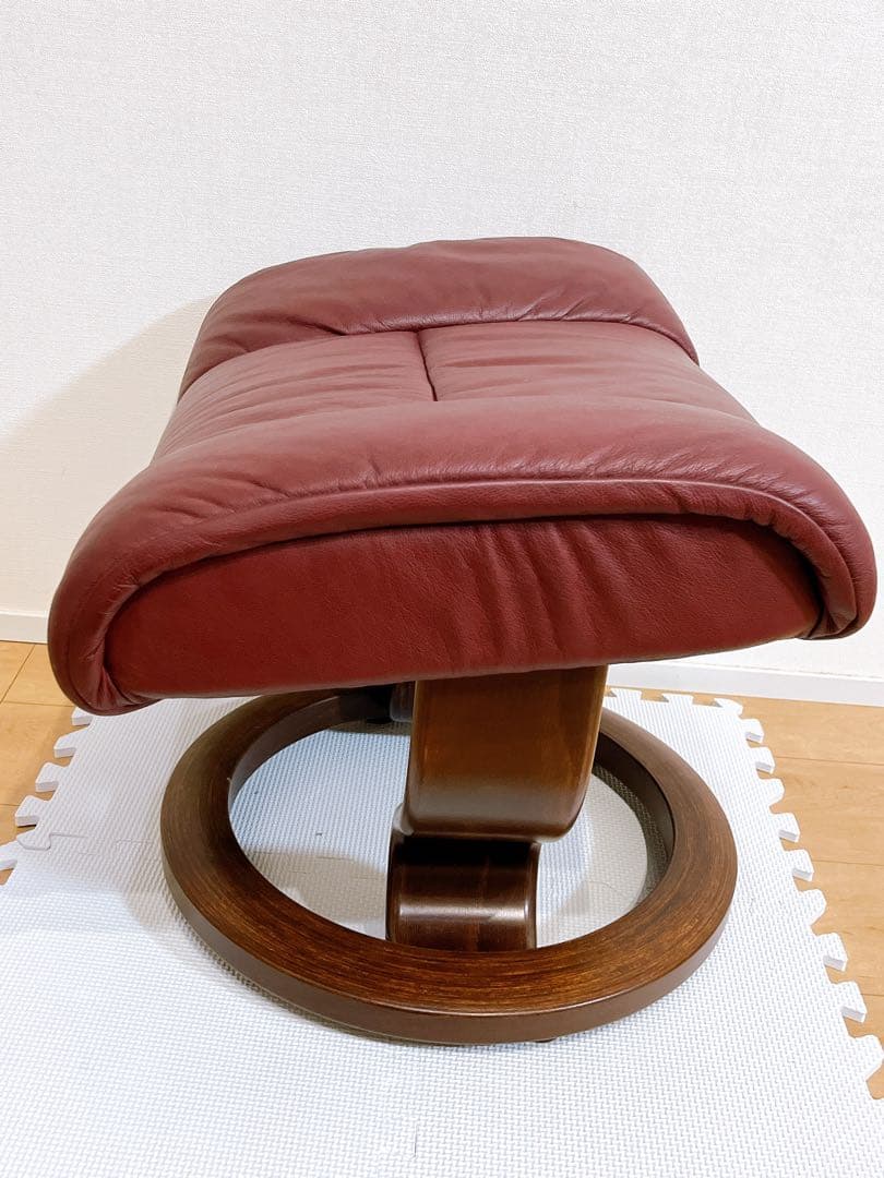 【送料込み】EKORNES エコーネス オットマン ストレスレスチェア レザー
