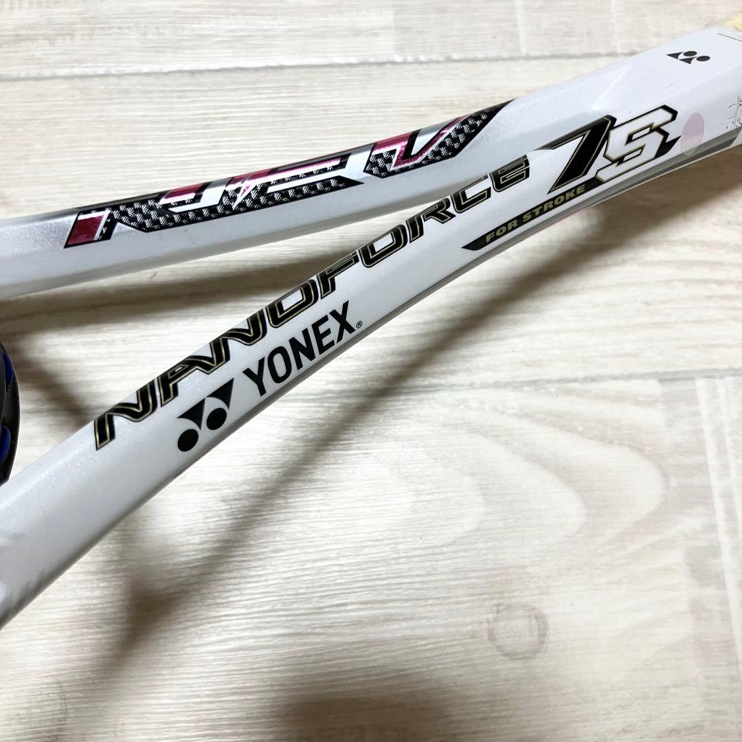 限定色　希少　ヨネックス　ナノフォース 7SREV軟式テニスラケット SL1