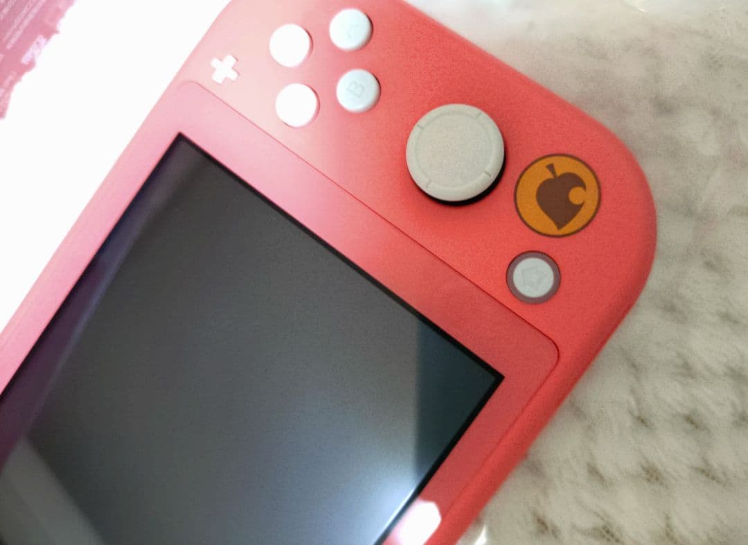 Nintendo Switch Lite どうぶつの森デザイン しずえ