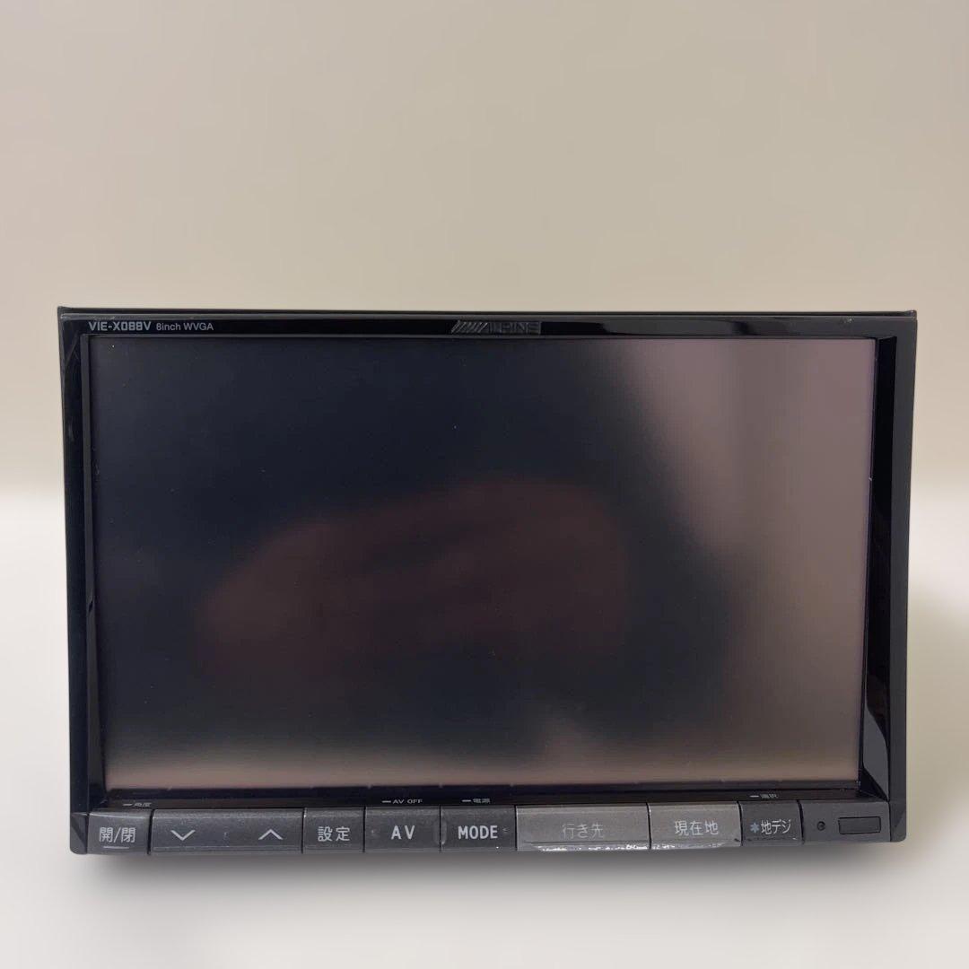 アルパインカーナビゲーションシステム VIE-X088V 地図データ:2014