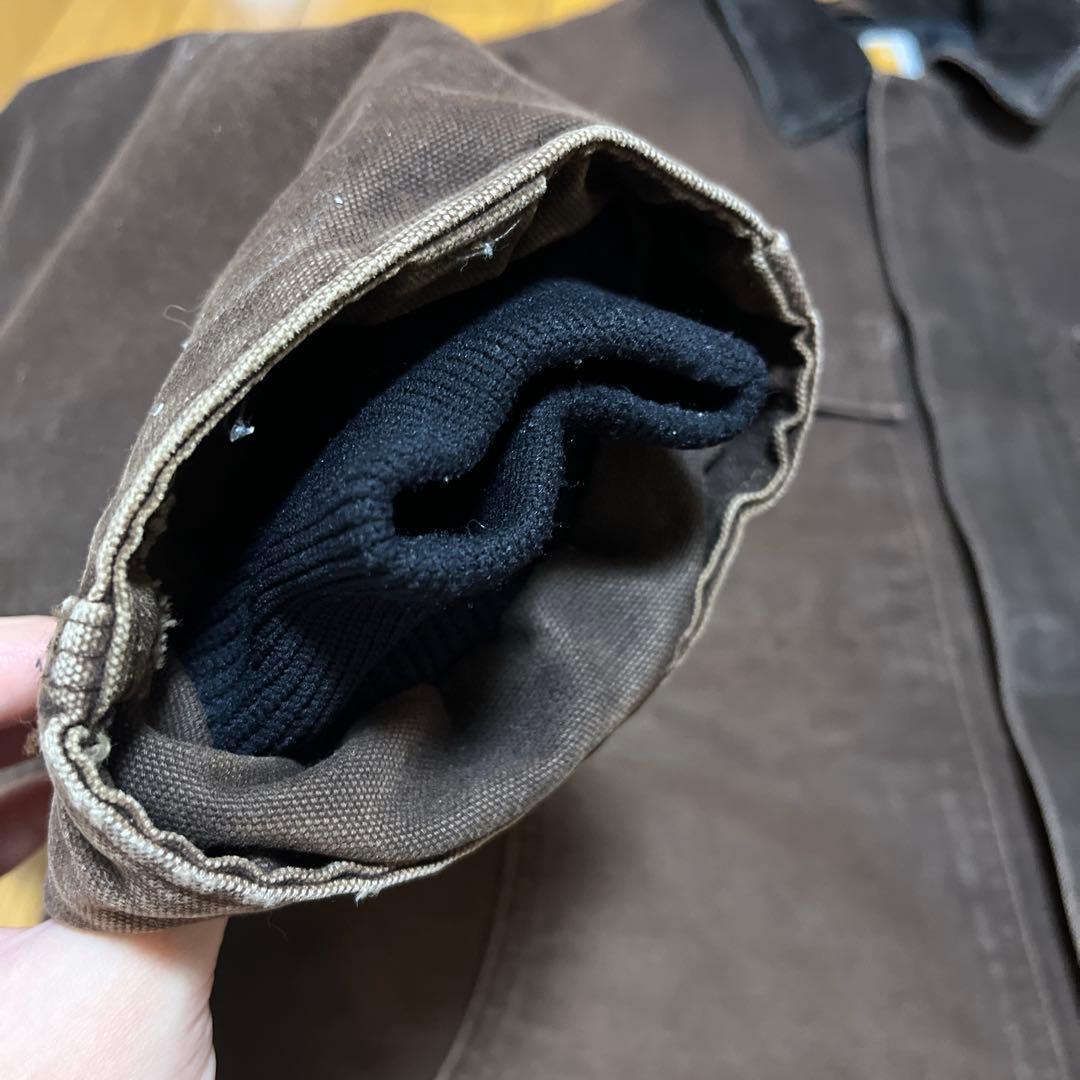 Carhartt ダックジャケット ブラウン