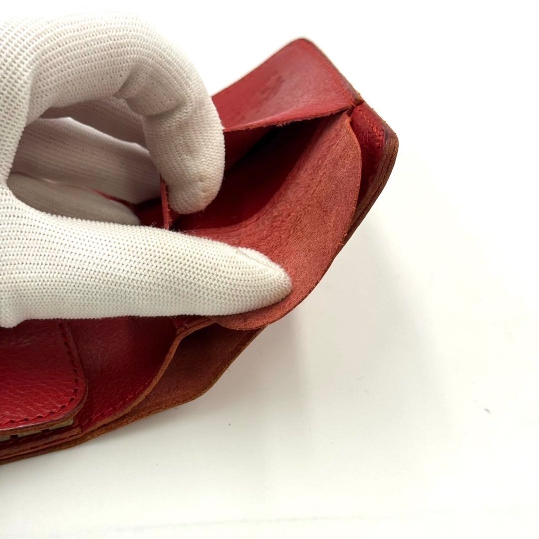 【IL BISONTE】ビンテージ 本革キーケース＆ミニ財布 外注修理済