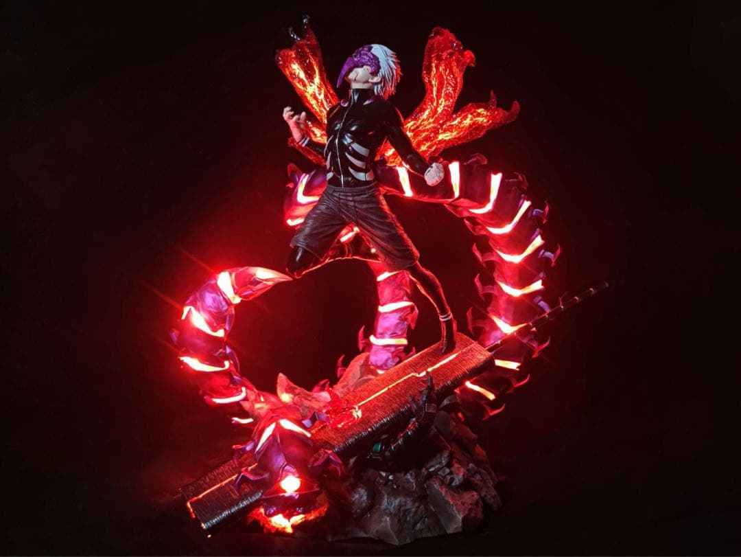 東京喰種トーキョーグール 金木研【百足半赫者ver.】フィギュア ガレージキット