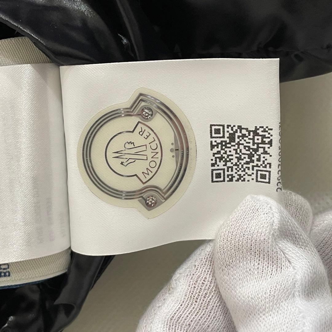 ■正規品■未使用■モンクレール×フラグメント ダウンマフラー ブラック 黒