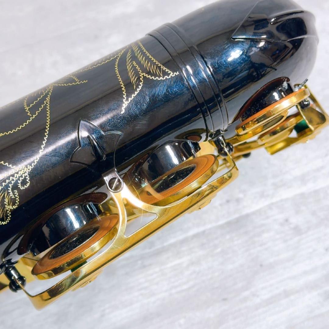 良品! アルトサックス　黒 ゴールド　管楽器　ノーブランド　ケース