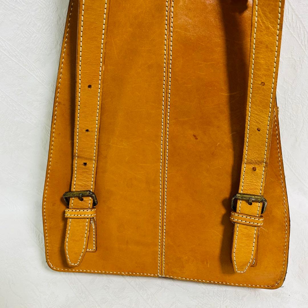 【ちゃちゃ様】 ダコタ オールレザー本革 リュックサック/バックパック