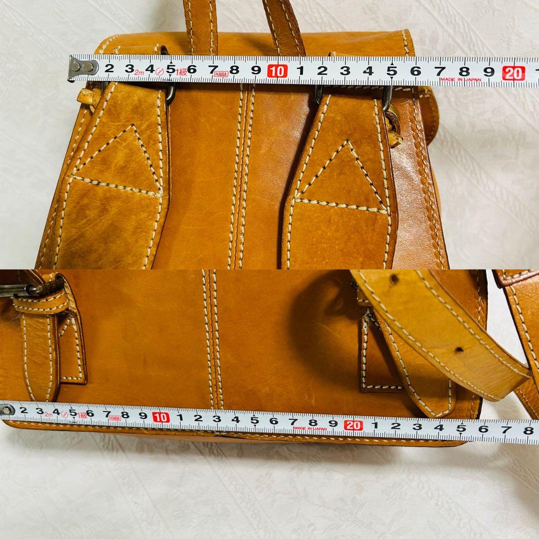 【ちゃちゃ様】 ダコタ オールレザー本革 リュックサック/バックパック