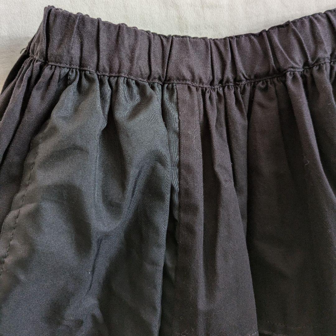 Comme des Garçons ブラック フレアスカート XS
