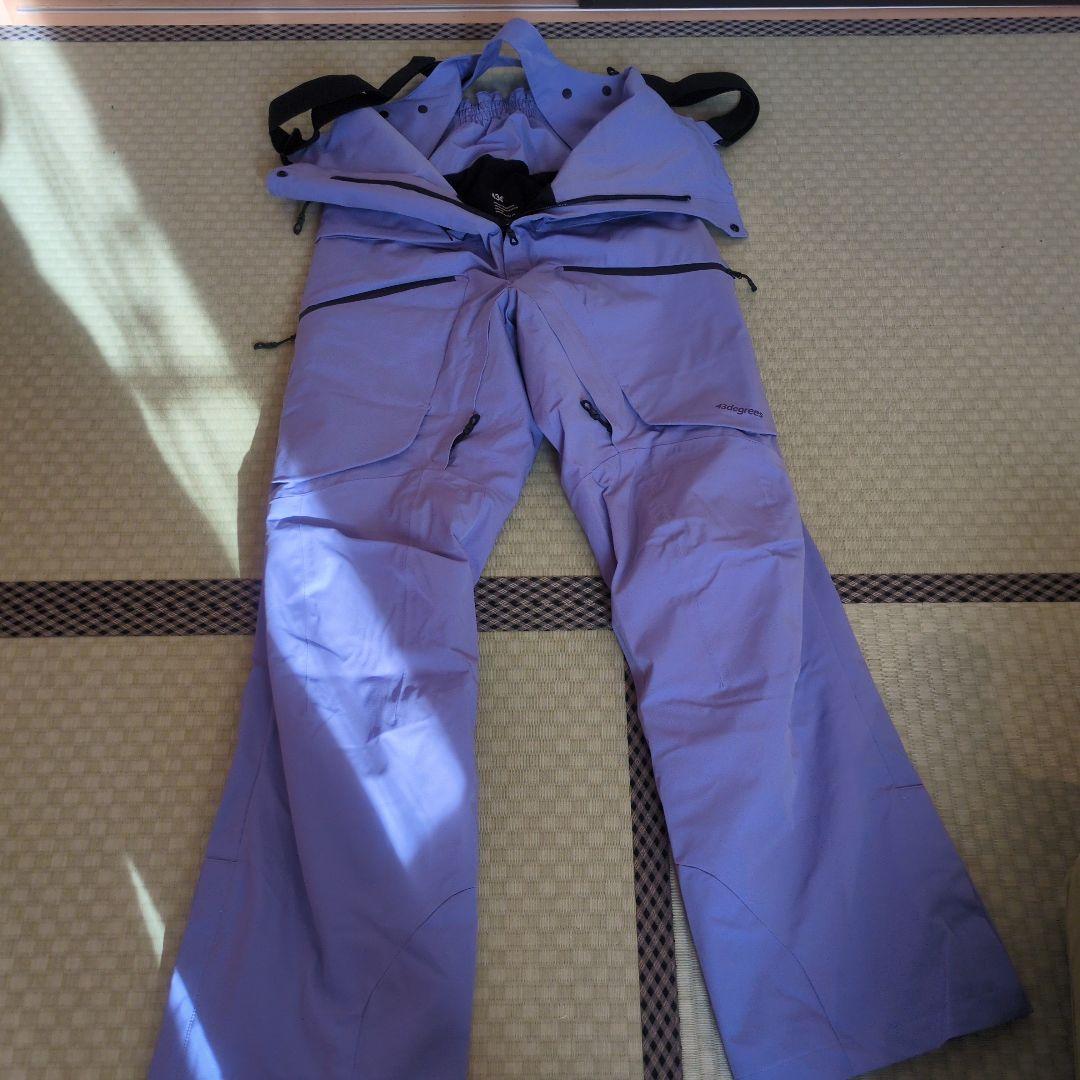 43degrees　スノーボードウェアセット　上S‐М　下XS‐S