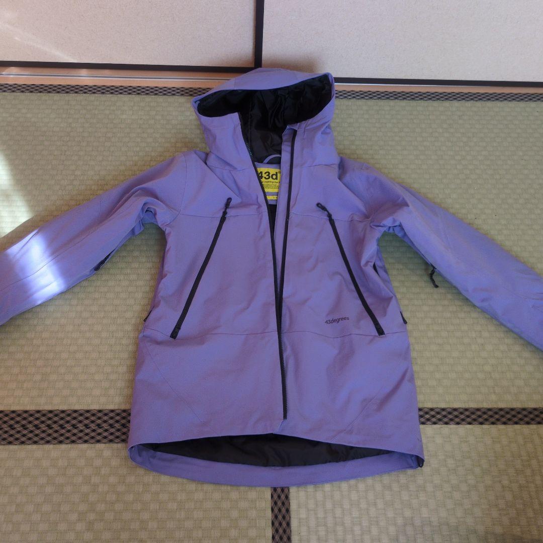 43degrees　スノーボードウェアセット　上S‐М　下XS‐S