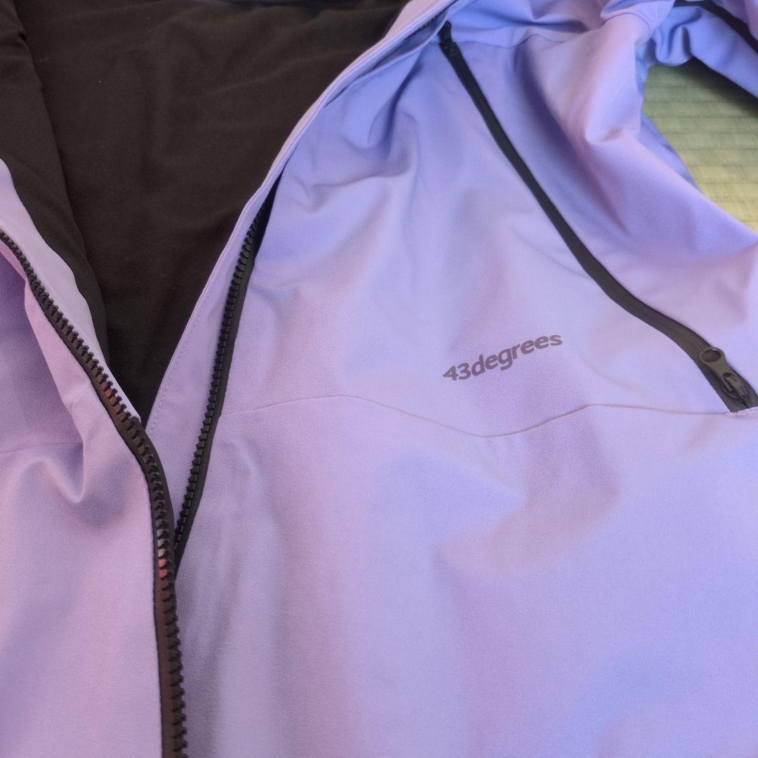 43degrees　スノーボードウェアセット　上S‐М　下XS‐S
