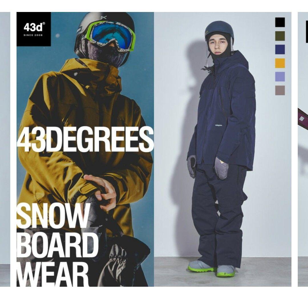 43degrees　スノーボードウェアセット　上S‐М　下XS‐S