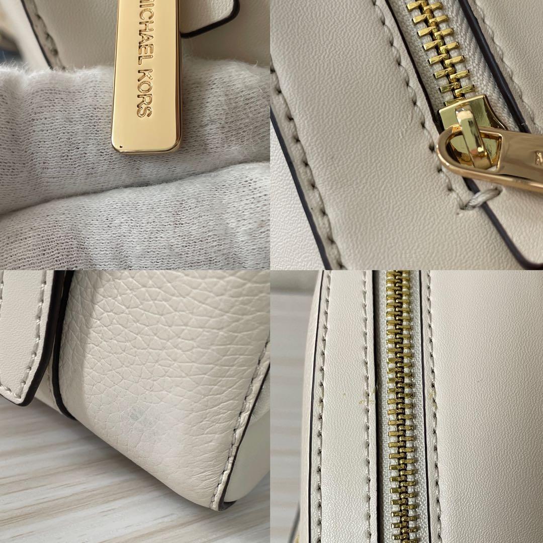 早い者勝ち！訳あり新品 MICHAEL KORS バックパック ライトクリーム