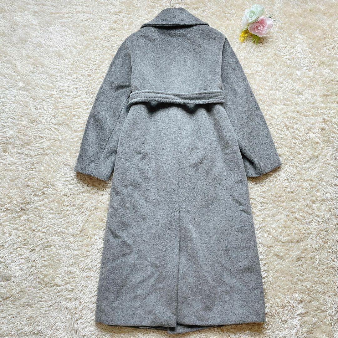 未使用級✨Max Mara テンペラ ベルテッドコート アルパカ モヘヤ