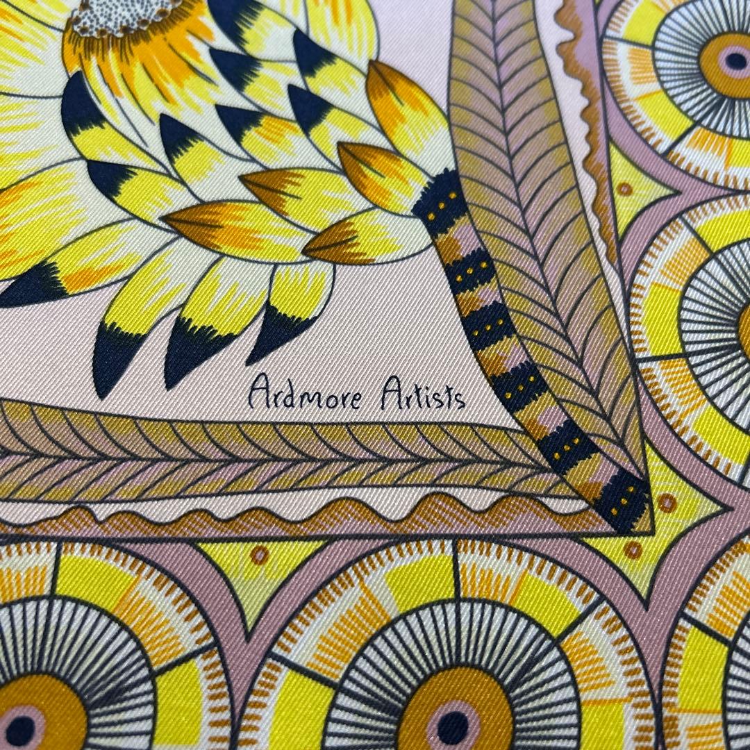 m*o様 エルメス　カレ70 サバンナのダンス　シルク100%