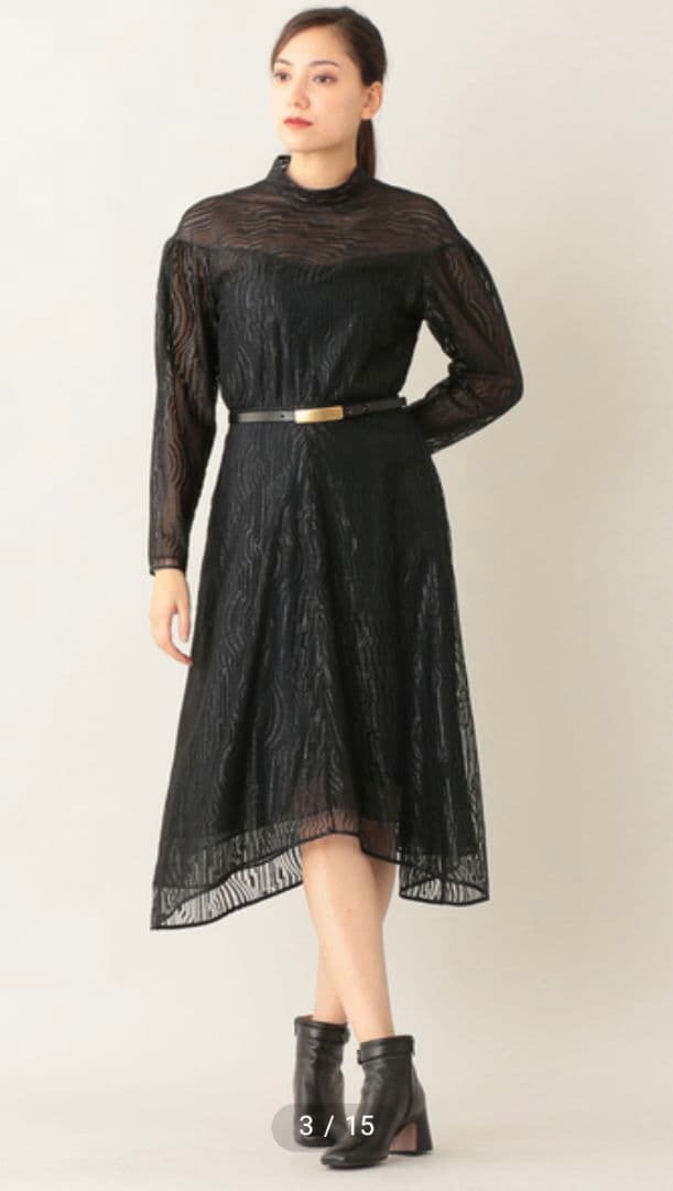 極美品エポカスカート☆エブール☆アンスリード☆シンメ☆マディソン