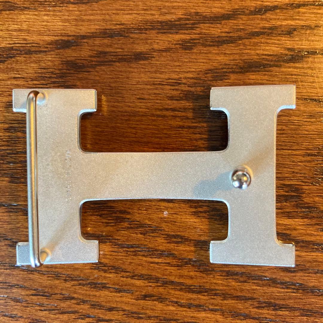 ★美品★ HERMÈS エルメス　Hストリエ　レザーベルト リバーシブル